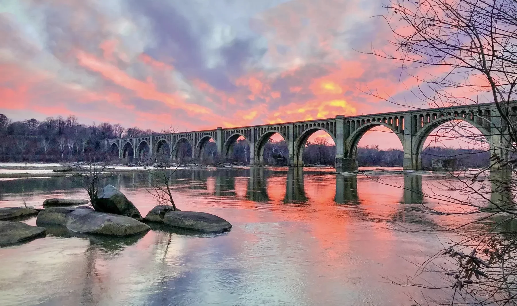 Richmond Virginia - The James River